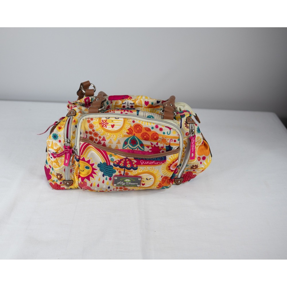 Lily Bloom Shoulder Bag Womens Medium Hello Sunshine Excellent Eco Friendly